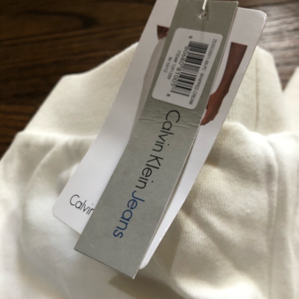 Calvin Klein Kid Joggers - Whipped Cream/Pink - Picture 3 of 3